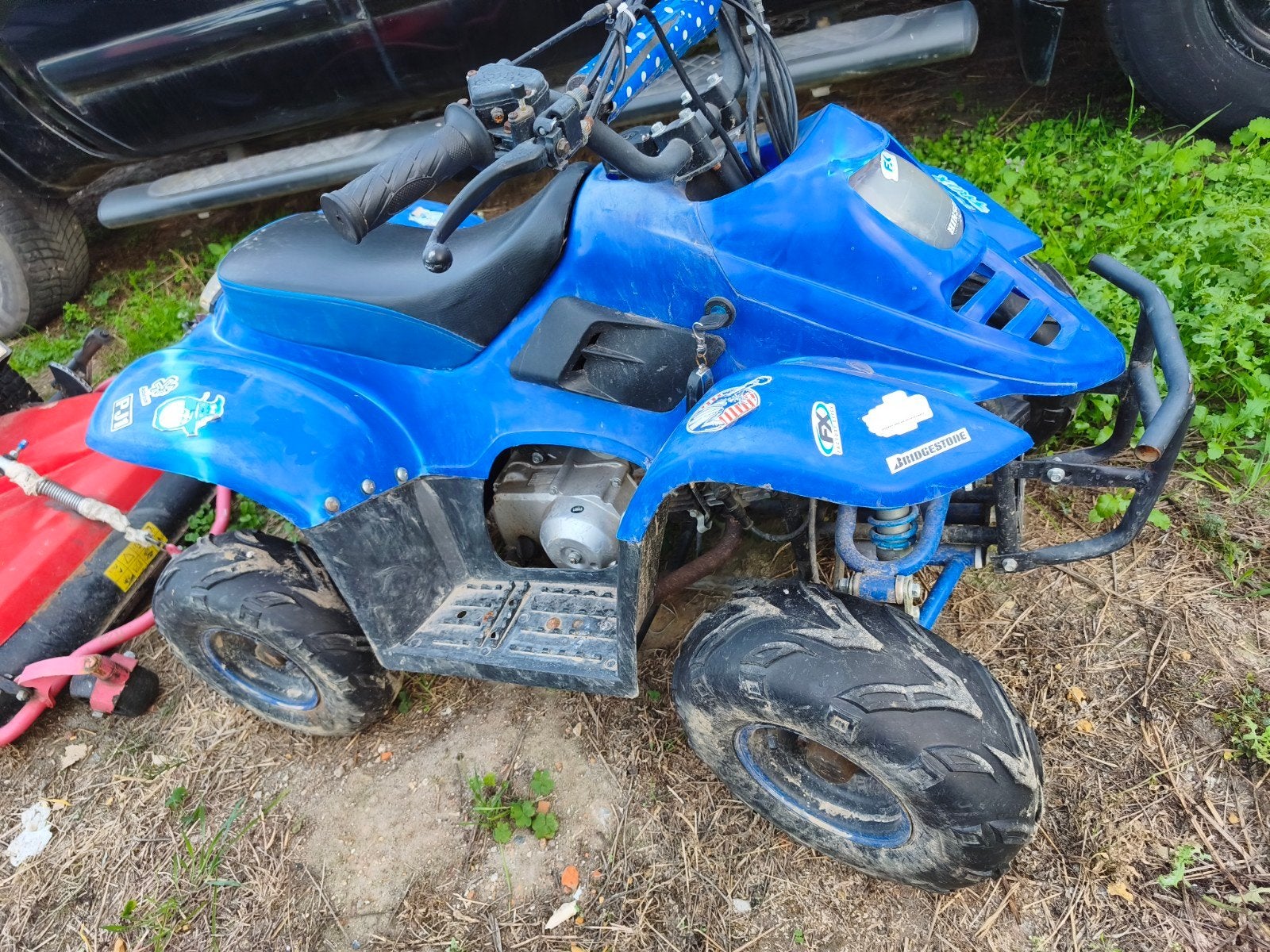 2x kinderquads 110cc en 1 elektrische werken alle 2 450€, Enlèvement