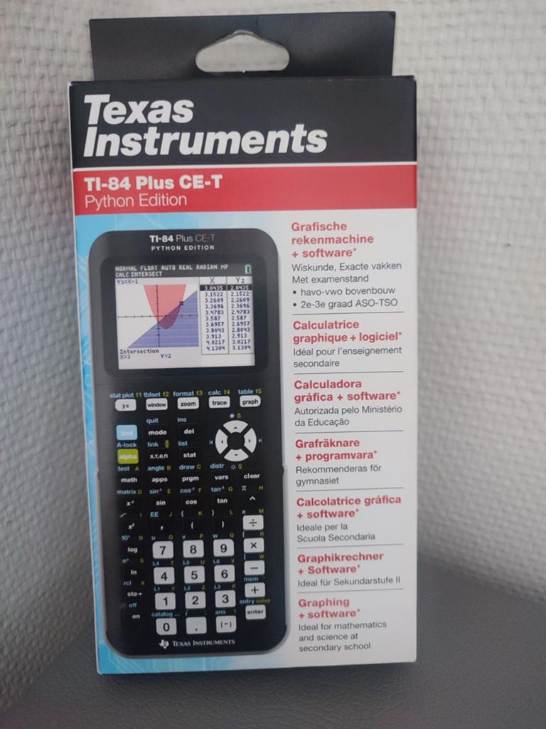 Calculatrice Texas instruments ti 84 plus CE-Tédition phyton, Diversen, Rekenmachines