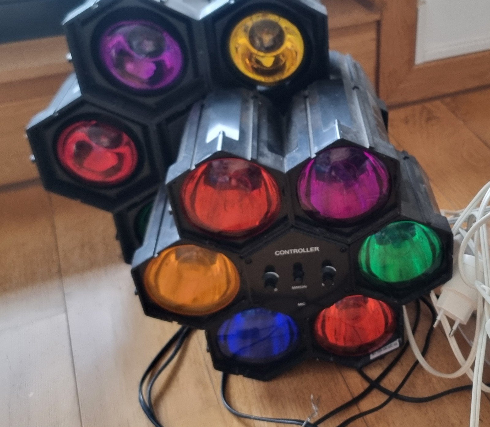 2 disco spots, 36cm en 29cm, Ophalen
