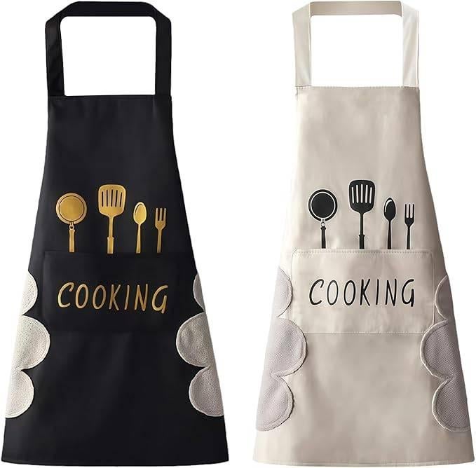 Ensemble de 2 tabliers de cuisine | LIVRAISON GRATUITE