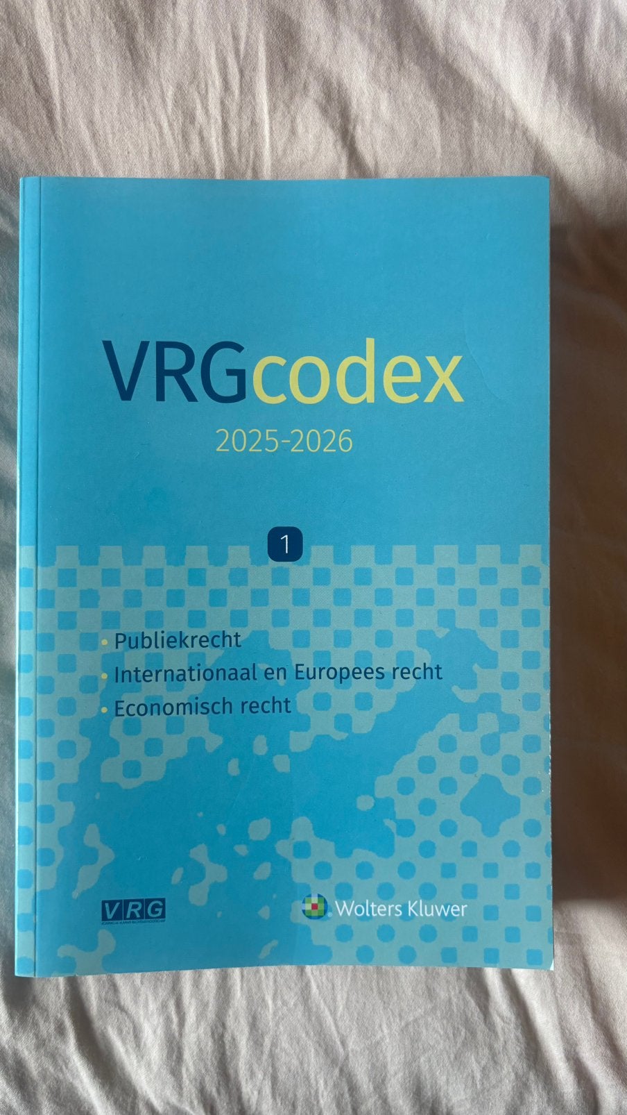 VRG codex 1/2/3, Boeken, Studieboeken en Cursussen, Ophalen of Verzenden, Zo goed als nieuw, Hogeschool