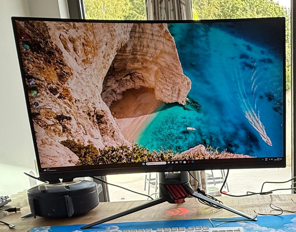 Asus rog gaming monitor 32 inch high end 2k 165hz, Computers en Software, Monitoren, Ophalen, Zo goed als nieuw, Gaming