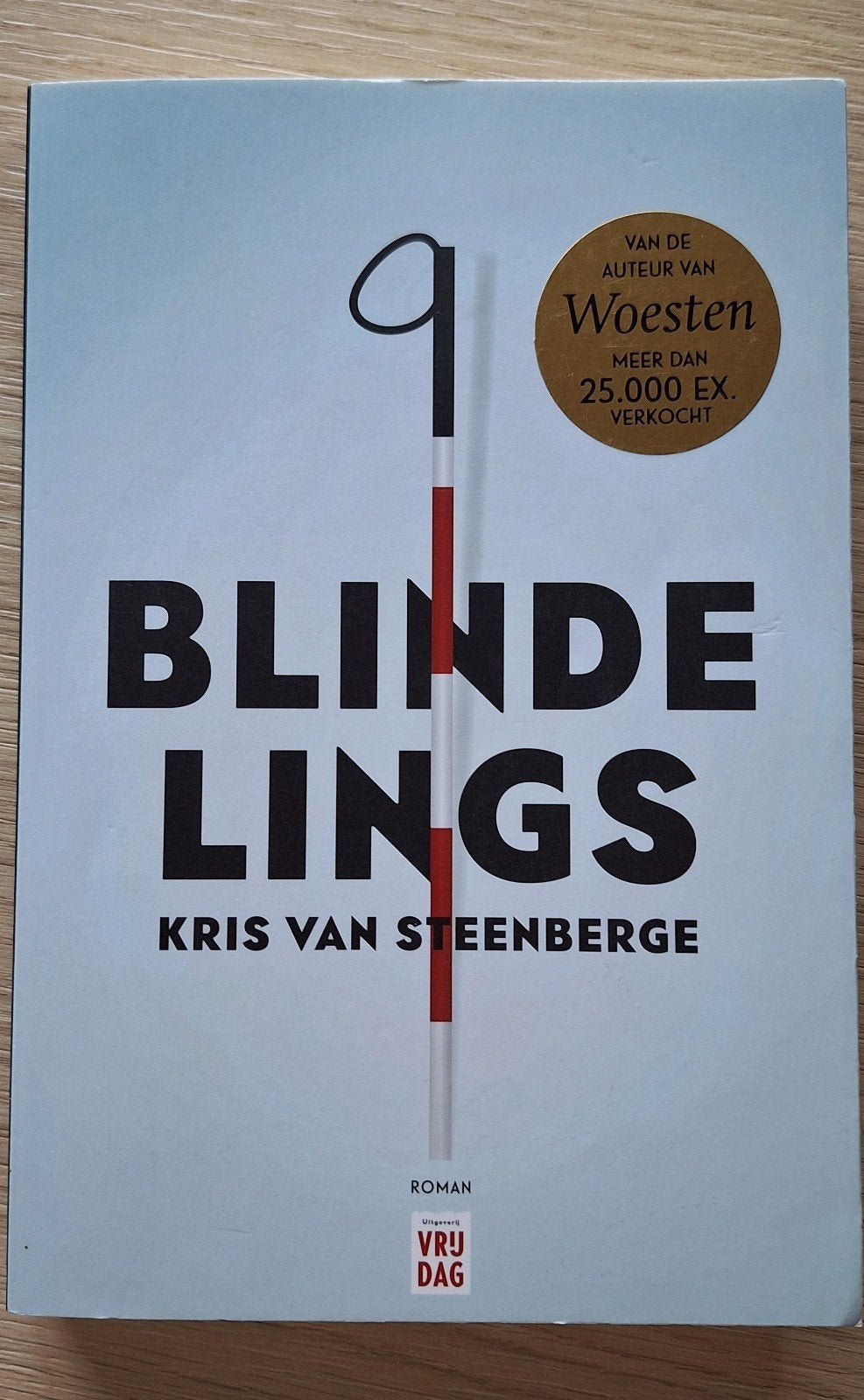 Kris Van Steenberge: BLINDELINGS., Ophalen of Verzenden, Zo goed als nieuw, Kris Van Steenberge