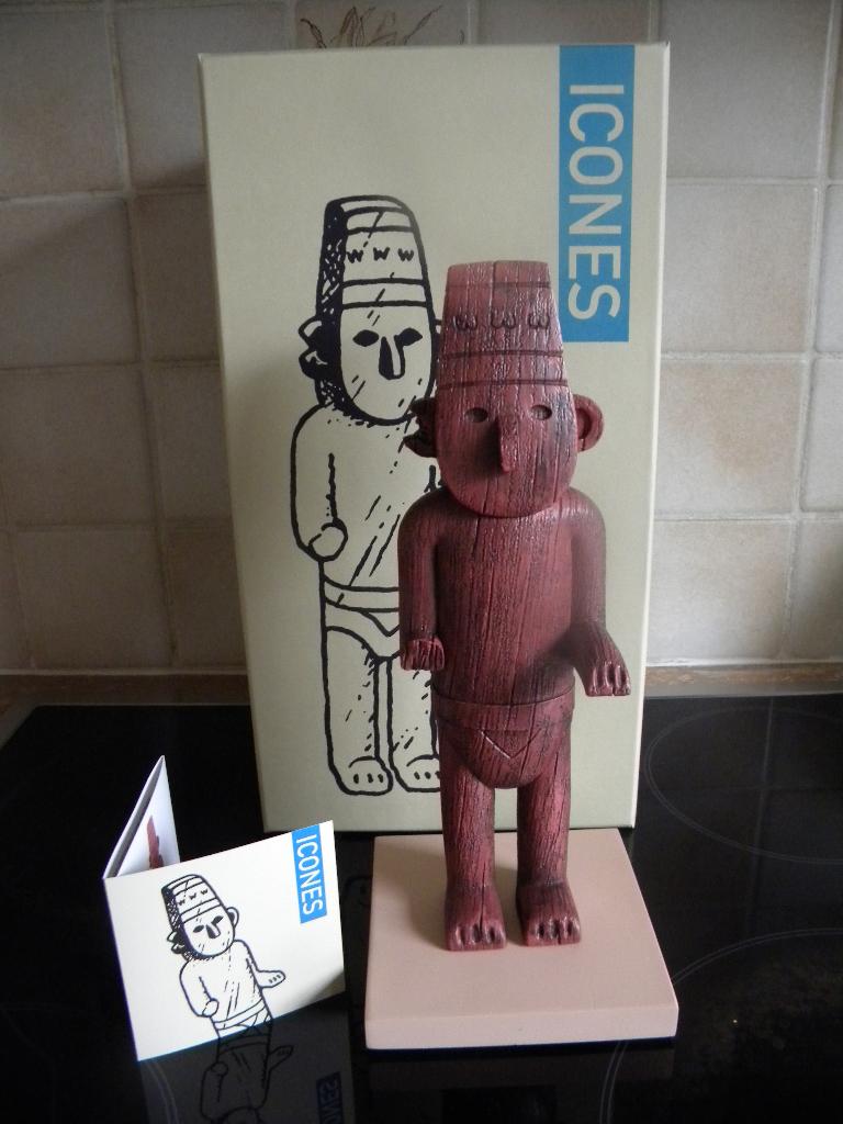 Figurine Tintin,le fétiche Arumbaya "Les Icones", Enlèvement ou Envoi, Tintin, Neuf