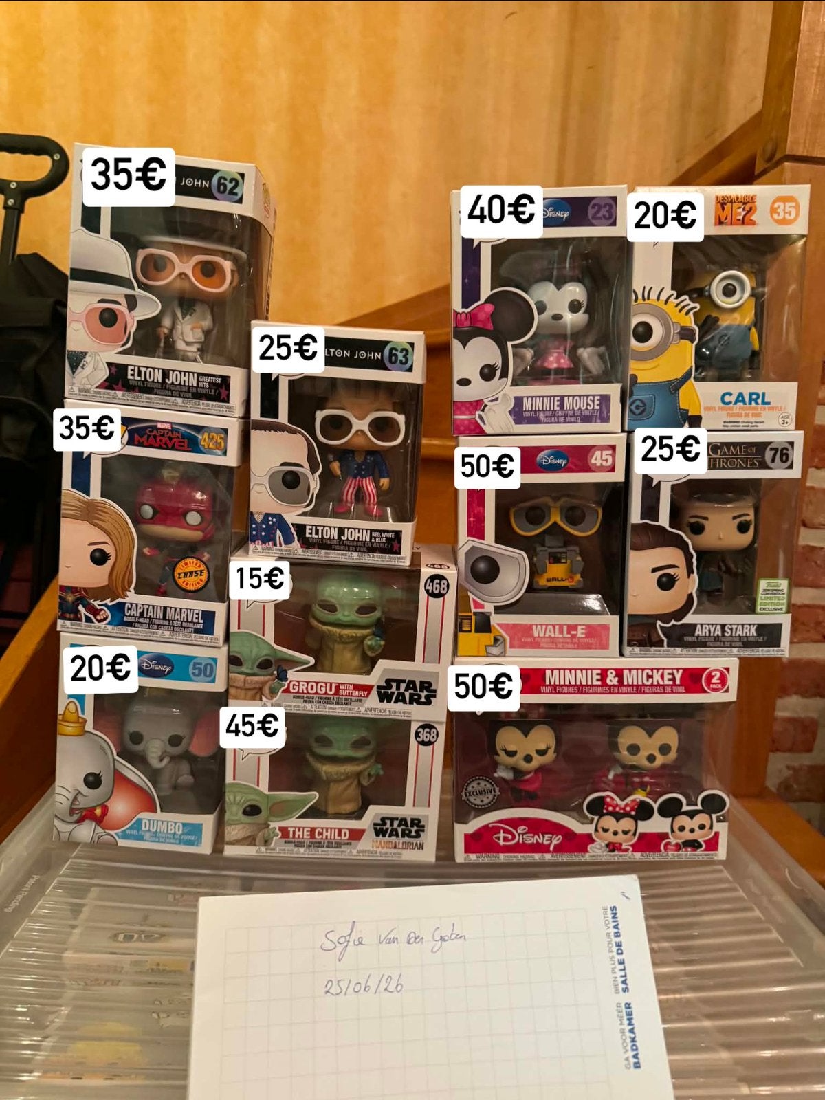 Diverse Funko pops, Enlèvement ou Envoi, Comme neuf