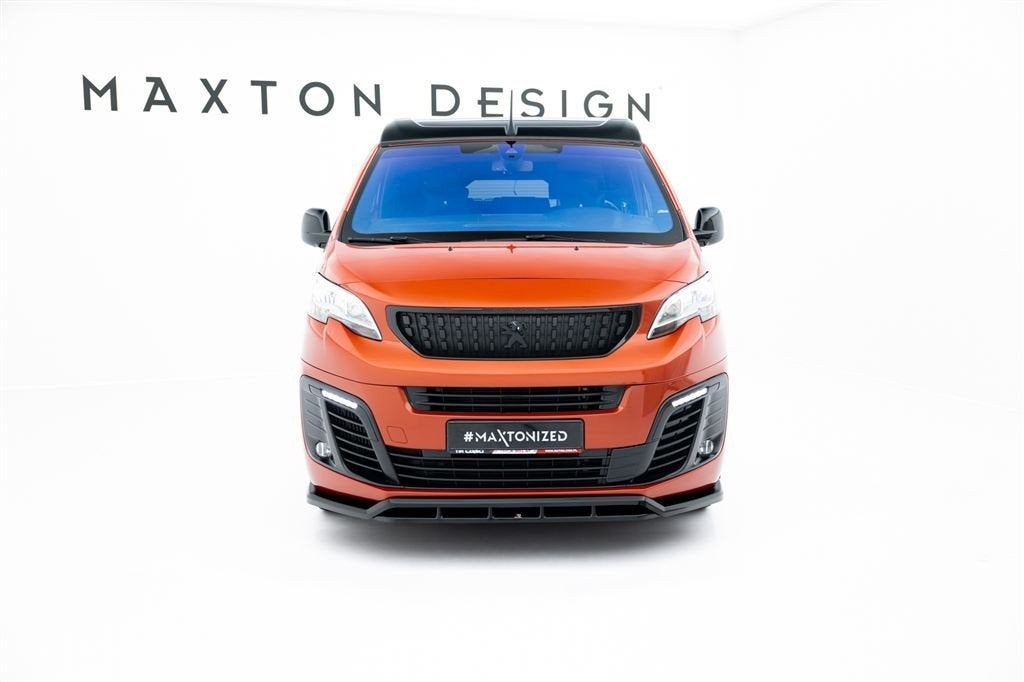 Maxton Design Peugeot Expert MK3 Splitter Voorspoiler Spoile, Verzenden