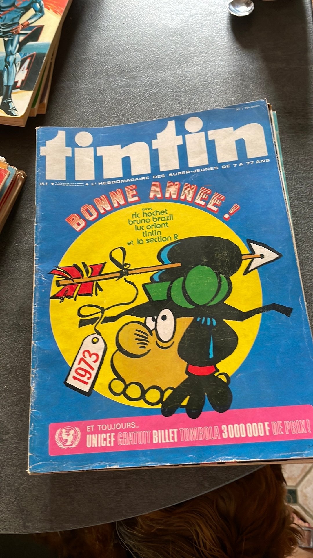 16 tintin magazine 28 eme annee, Boeken, Meerdere stripboeken, Ophalen of Verzenden, Zo goed als nieuw