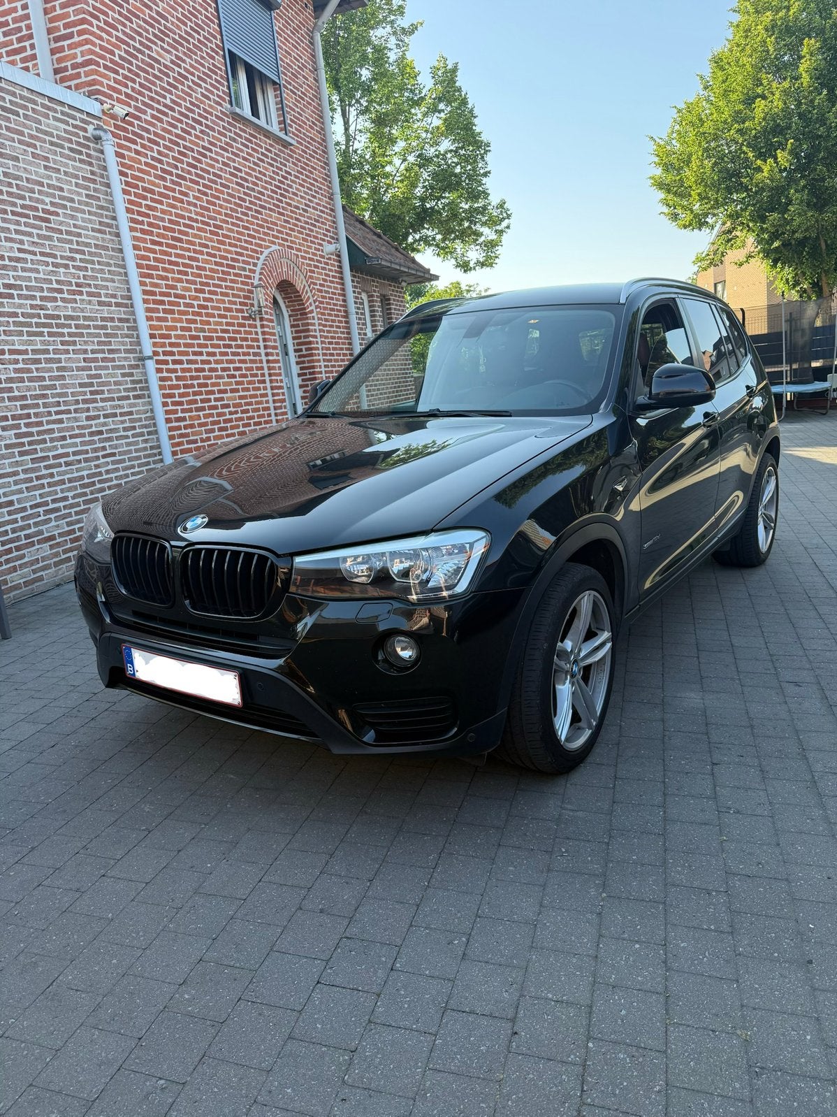 BMW X3 sdrive 18d, Auto's, Automaat, Achterwielaandrijving, Euro 6, Zwart