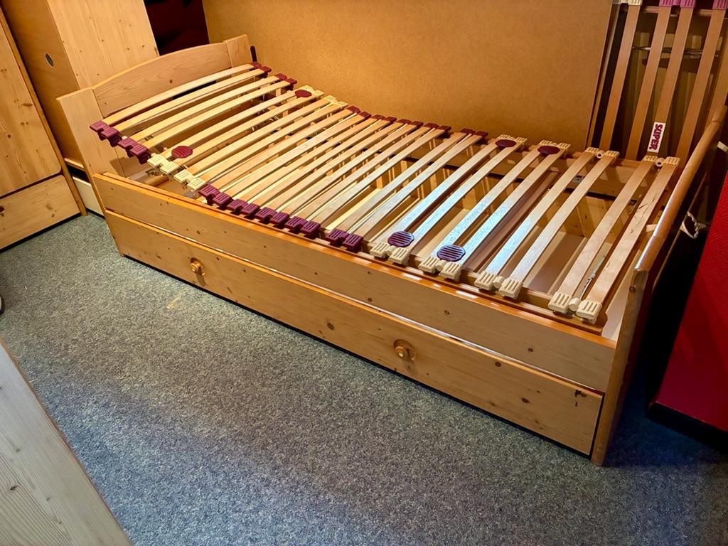 Chambre à coucher complète ado/enfant - Pin massif, Maison & Meubles, Chambre à coucher | Lits, Enlèvement, Utilisé, Une personne