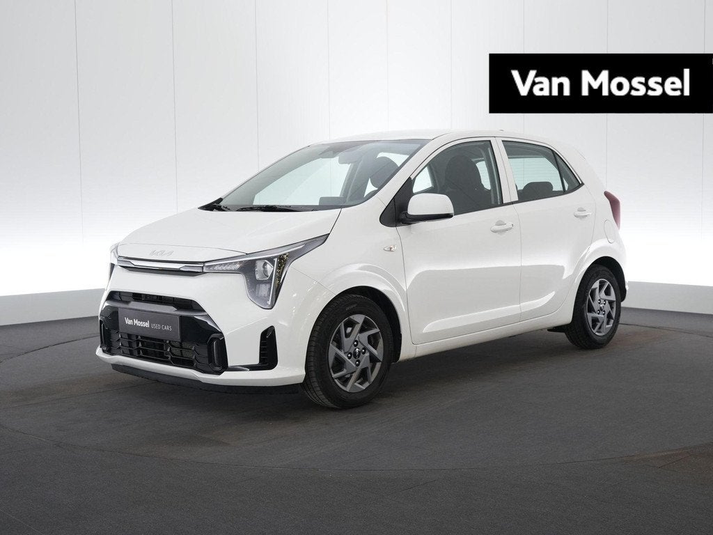 Kia Picanto 1.0 MPI 63 Pulse AMT, Auto's, Kia, Stof, Gebruikt, Zwart, 46 kW