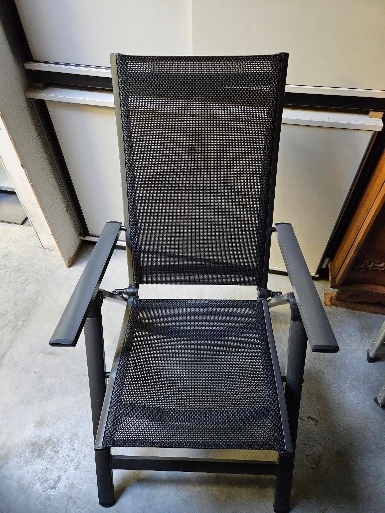 tuinstoel, Jardin & Terrasse, Chaises de jardin, Enlèvement, Comme neuf, Synthétique, Ajustable