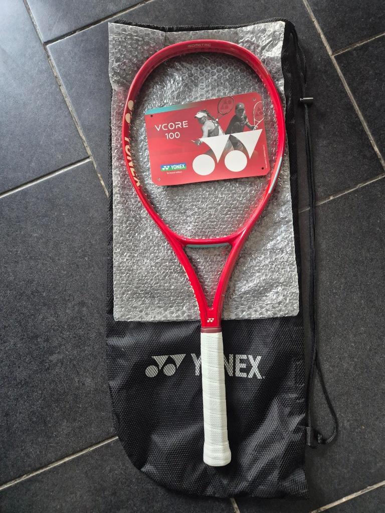 Raquette tennis Yonex Vcore 100 L3 2026, Sport en Fitness, Tennis, Zo goed als nieuw, Racket, L3, Ophalen