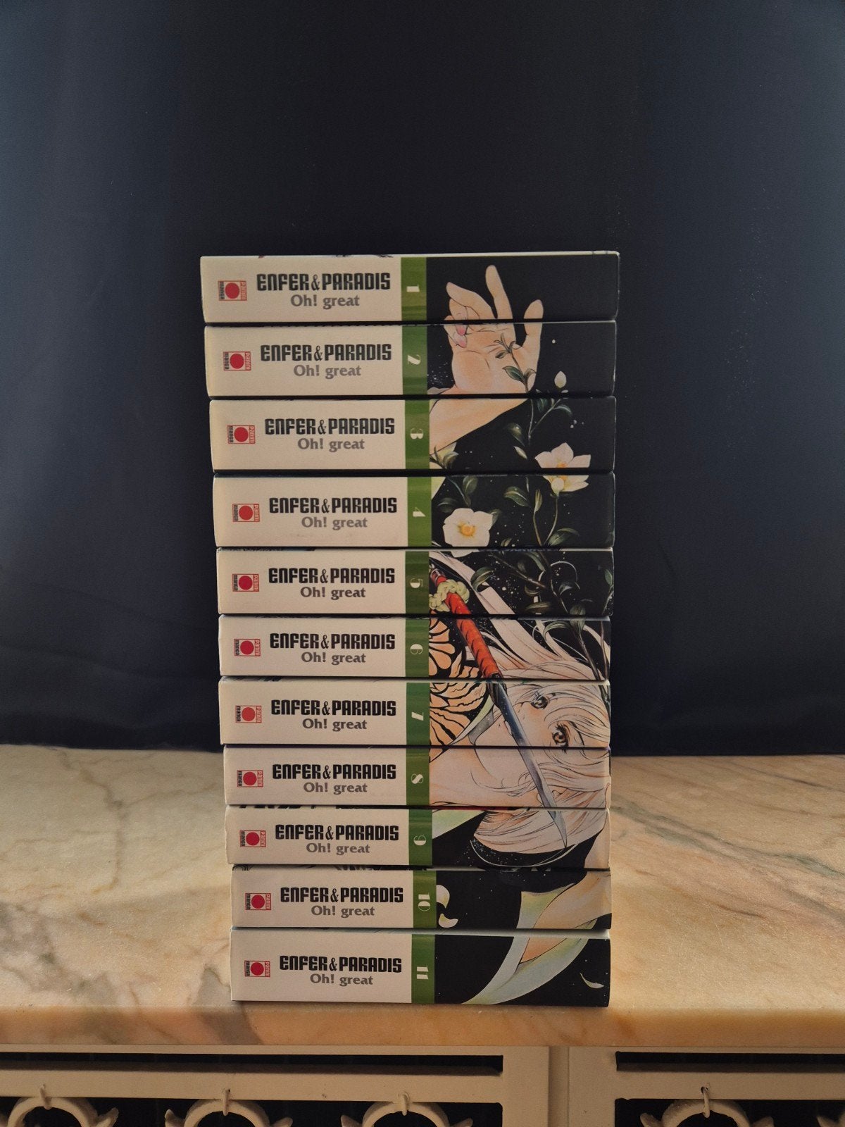 manga Enfer et Paradis Intégrale 11 tomes, Enlèvement