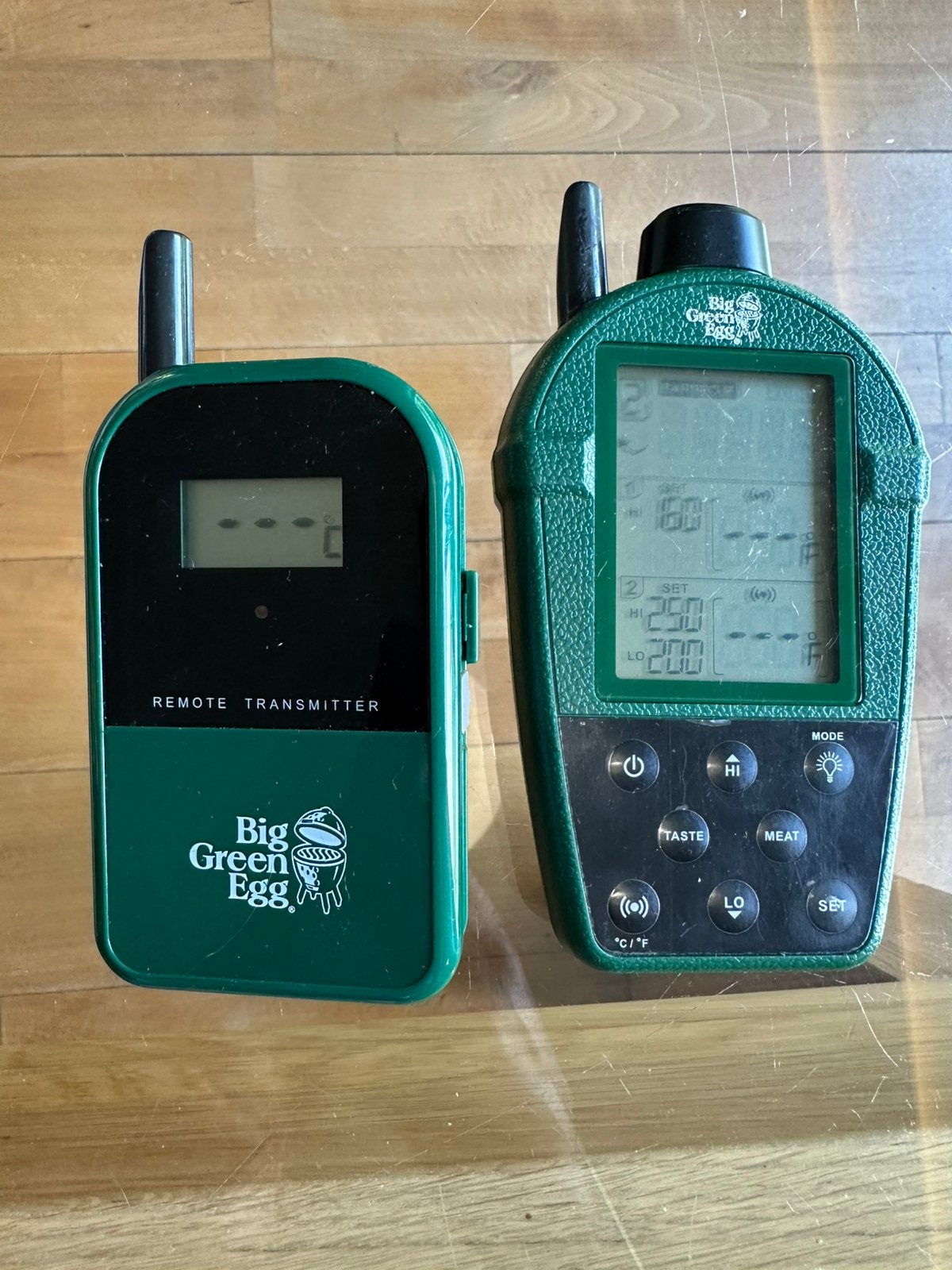 Big Green Egg Draadloze Thermometer (Dual Probe), Tuin en Terras, Houtskoolbarbecues, Ophalen, Gebruikt