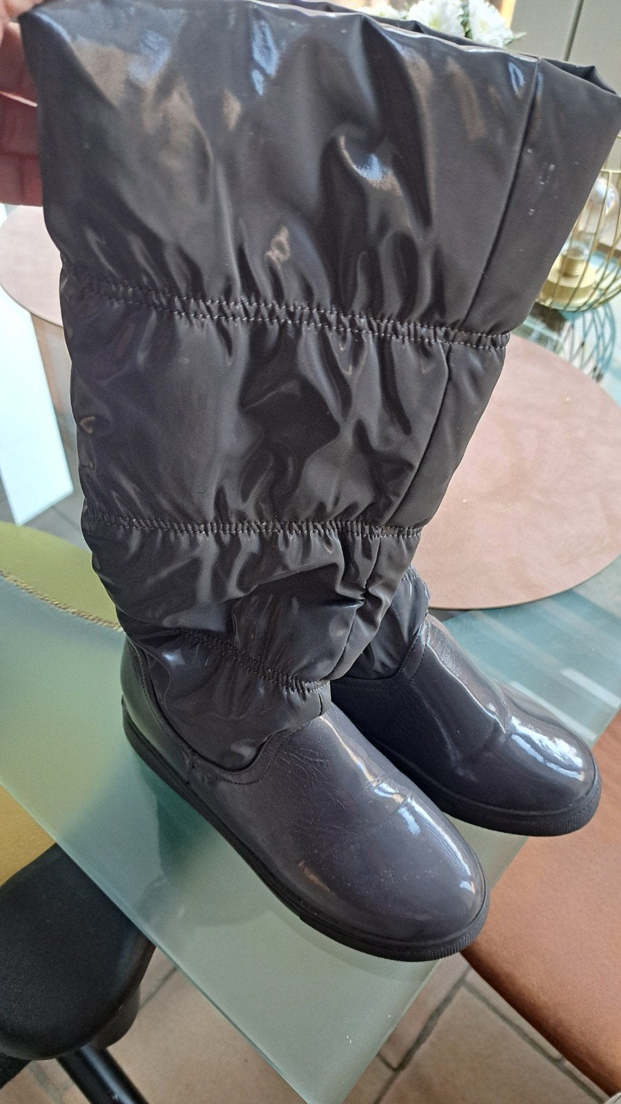 warme laarzen maat 37, Vêtements | Femmes, Gris, Enlèvement, Porté, Bottes hautes