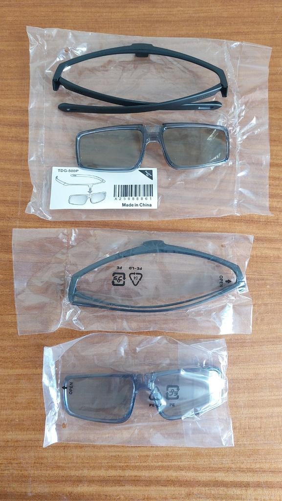 2 lunettes 3D passives Sony TD-6 500p, Enlèvement ou Envoi