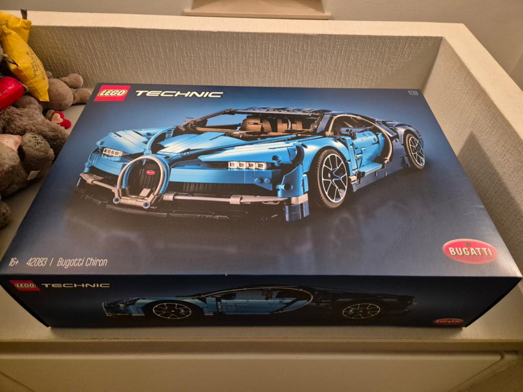 Lego bugatti 42083, Ophalen, Lego