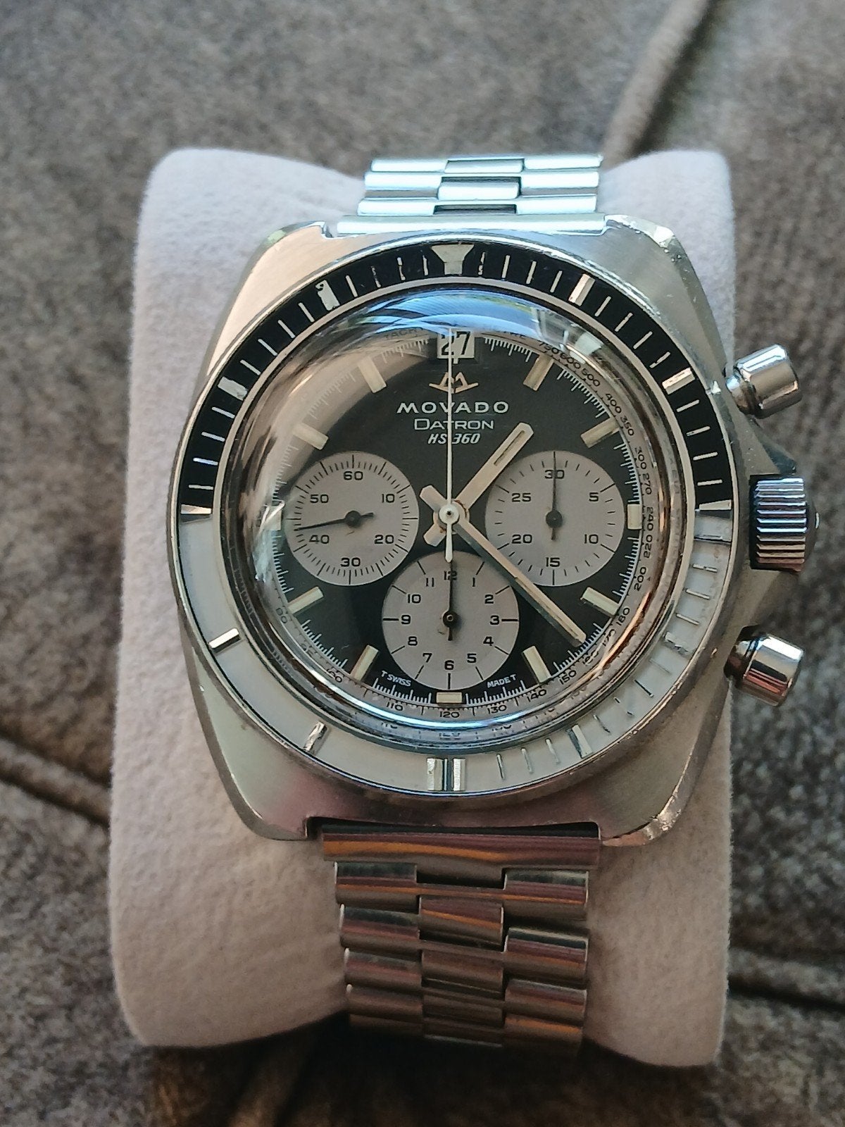 Movado Datron HS 360 Chronograph, Ophalen