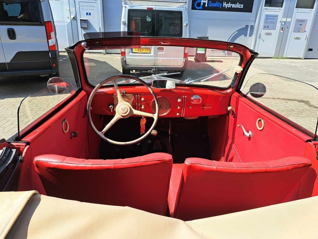 PEUGEOT 202 Decapotable / cabriolet - 1938 ZELDZAAM, foto 10