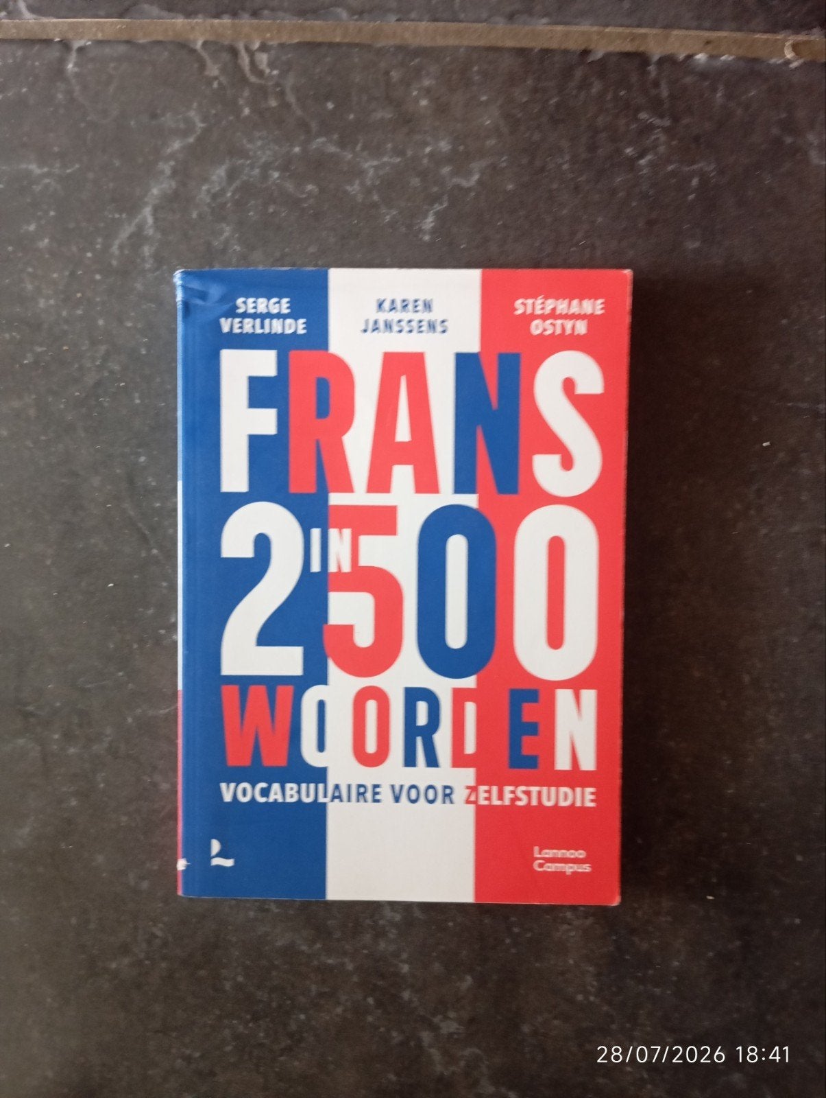 Frans in 2500 woorden, Ophalen of Verzenden, Serge Verlinde; Stéphane Ostyn; Karen Janssens