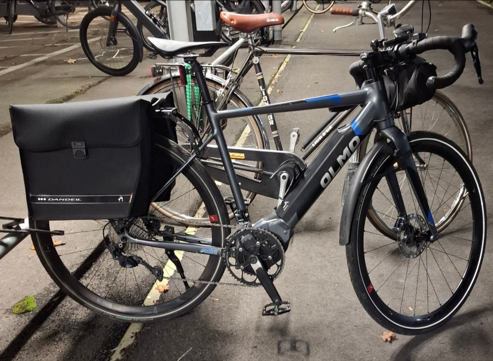 olmo slalom elektrische gravel bike, Ophalen, Gebruikt, 50 km per accu of meer, Overige merken