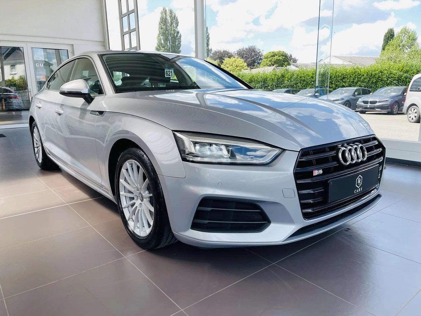 Audi A5 Sportback 1.4 TFSI * GARANTIE + LED + CUIR + GPS *, Autos, Argent ou Gris, Entreprise, 5 portes, Berline