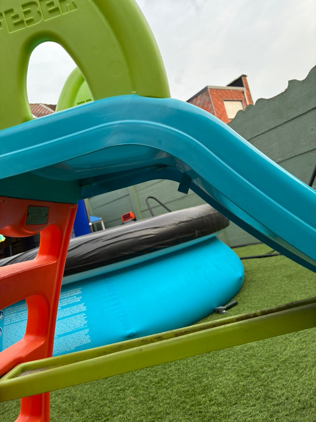 Glijbaan met wateraansluiting, Kinderen en Baby's, Ophalen, Gebruikt, Glijbaan