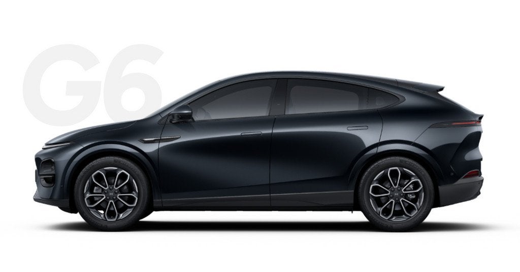 XPENG G6 New RWD Long Range BEV 81KWH Long Range RWD, Auto's, XPENG, Automaat, 218 kW, Zwart, 5 zetels