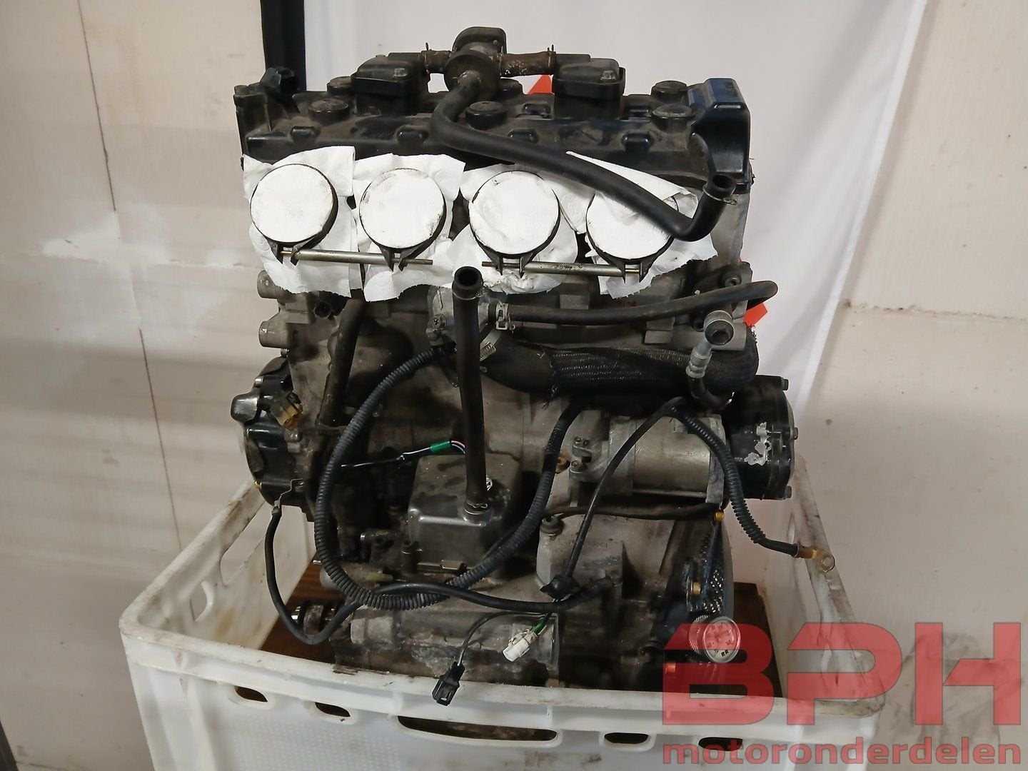 Motorblok Suzuki GSX-R 1000 K1 - K2 2001 t/m 2002 engine mot, Ophalen, Gebruikt, -, -