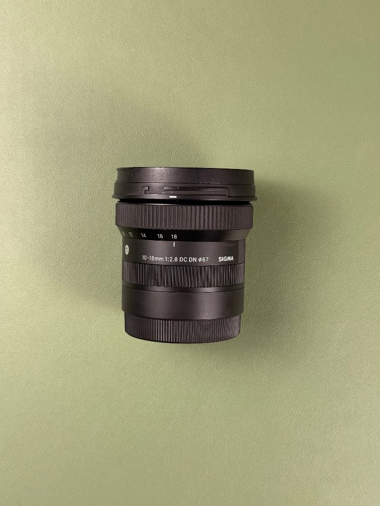 Sigma 10-18mm f2.8 Sony e-mount, Audio, Tv en Foto, Foto | Lenzen en Objectieven, Sony E-mount, Zo goed als nieuw, 10 mm, Sigma