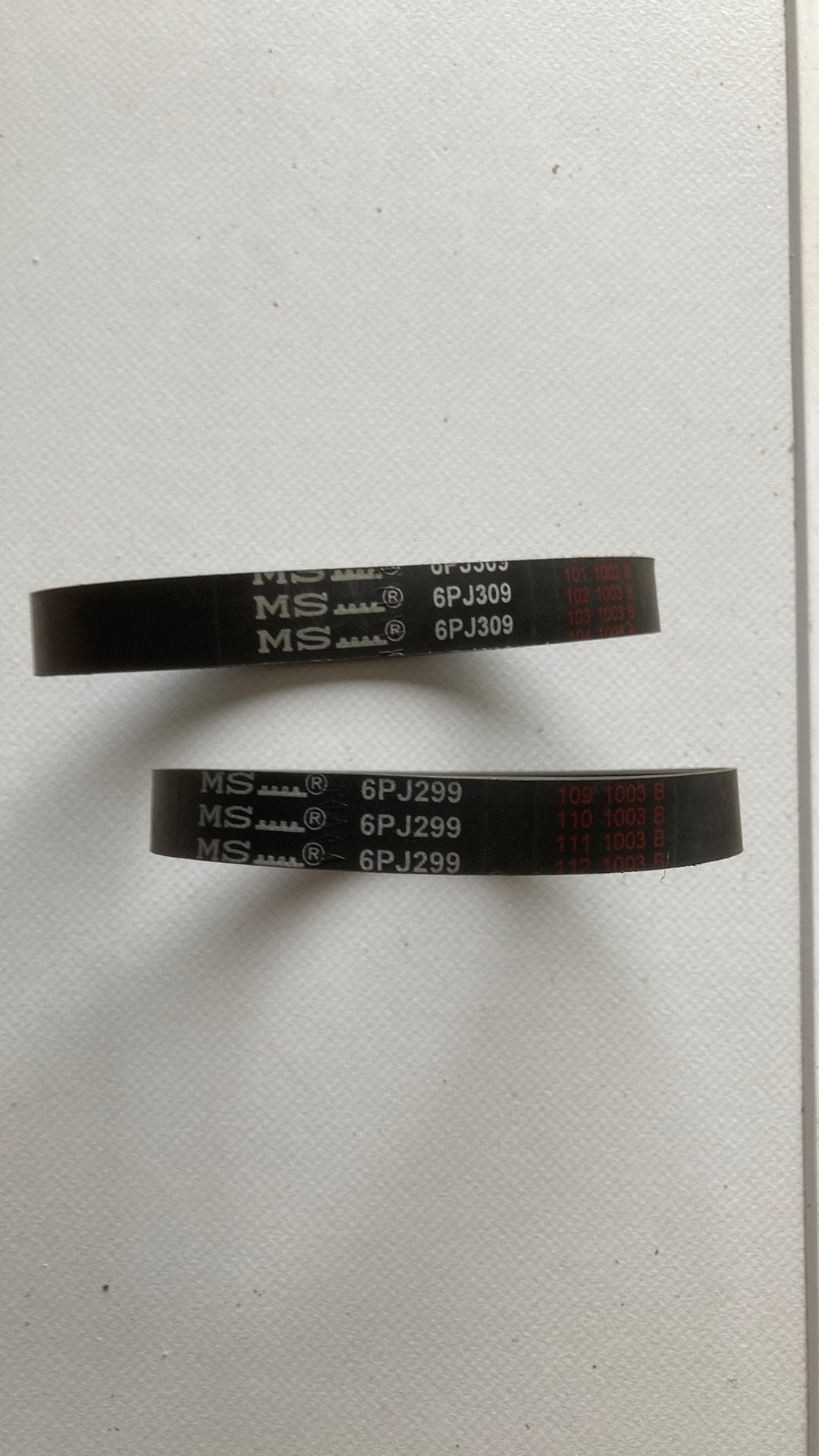 Platte riem ontluchter 6PJ299 en 6PJ309, Ophalen of Verzenden, Gebruikt