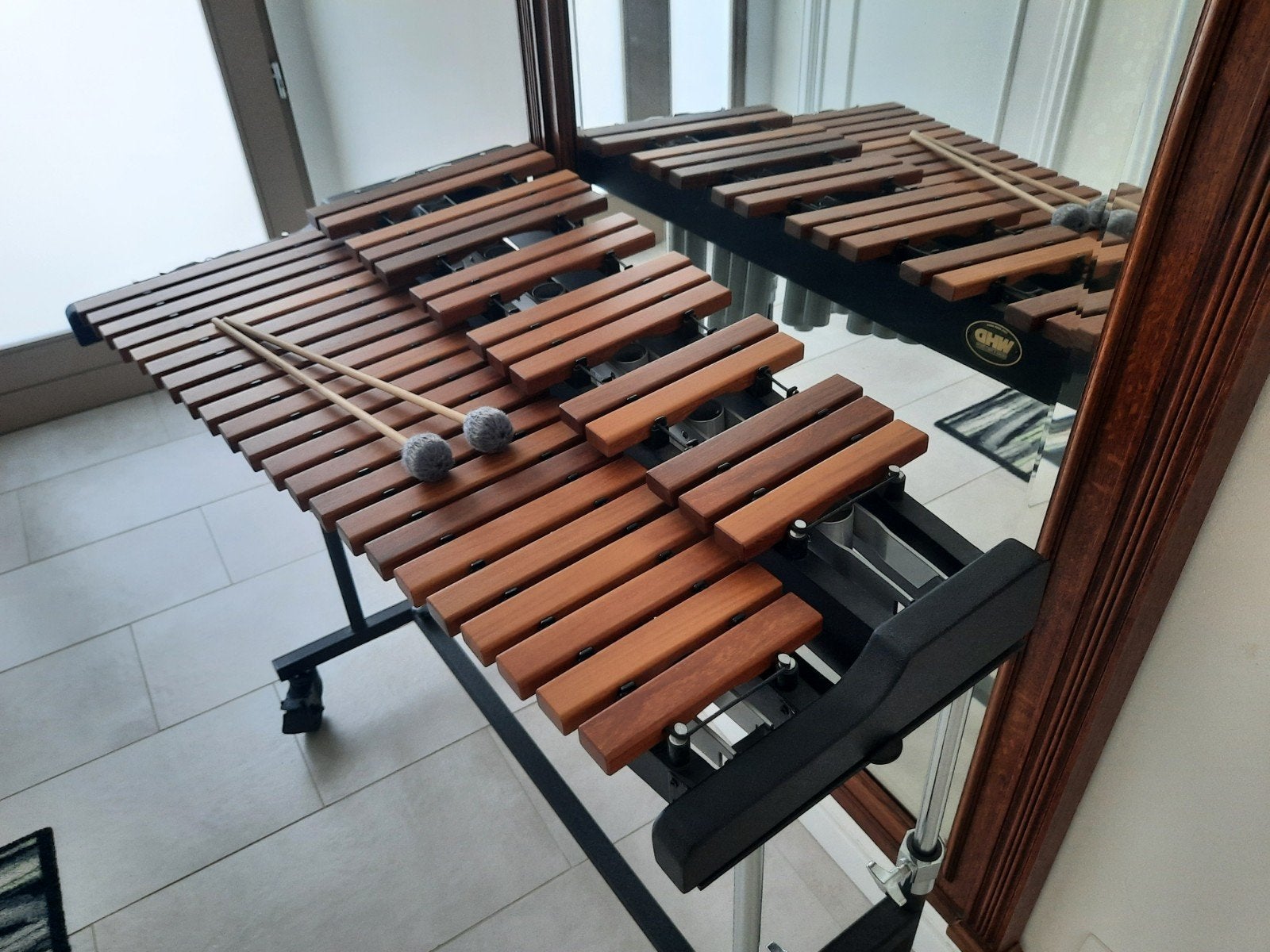 Marimba (klein model), 3.5 octaaf, met onderstel, Musique & Instruments, Batteries & Percussions, Enlèvement