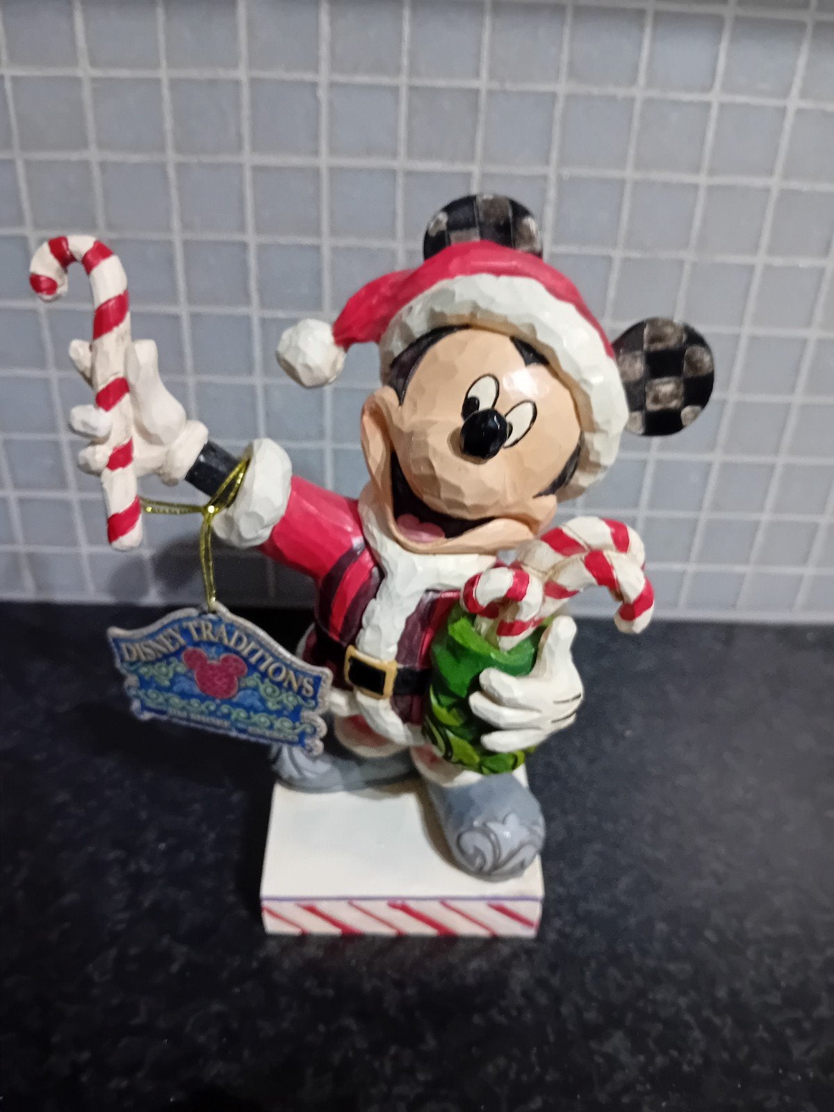 Kerstdecoratie mickey mouse 20cm, Diversen, Kerst, Ophalen