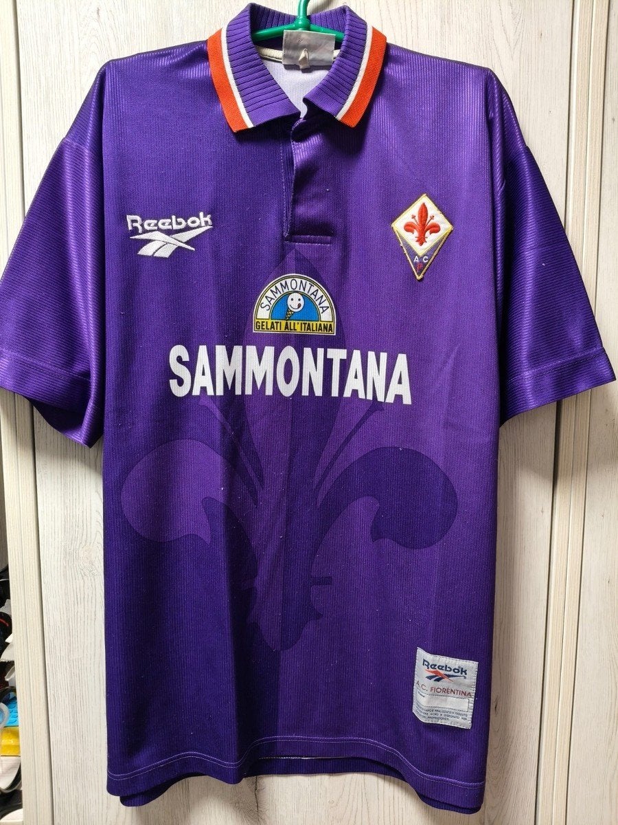 Fiorentina Voetbal Thuisshirt Origineel 1995, Sport en Fitness, Verzenden