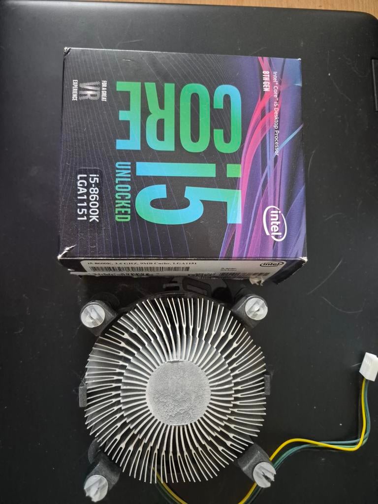 Intel core I5-8600K, Computers en Software, Processors, Ophalen