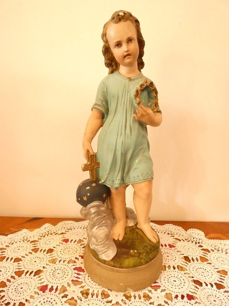 statue de saints., Enlèvement