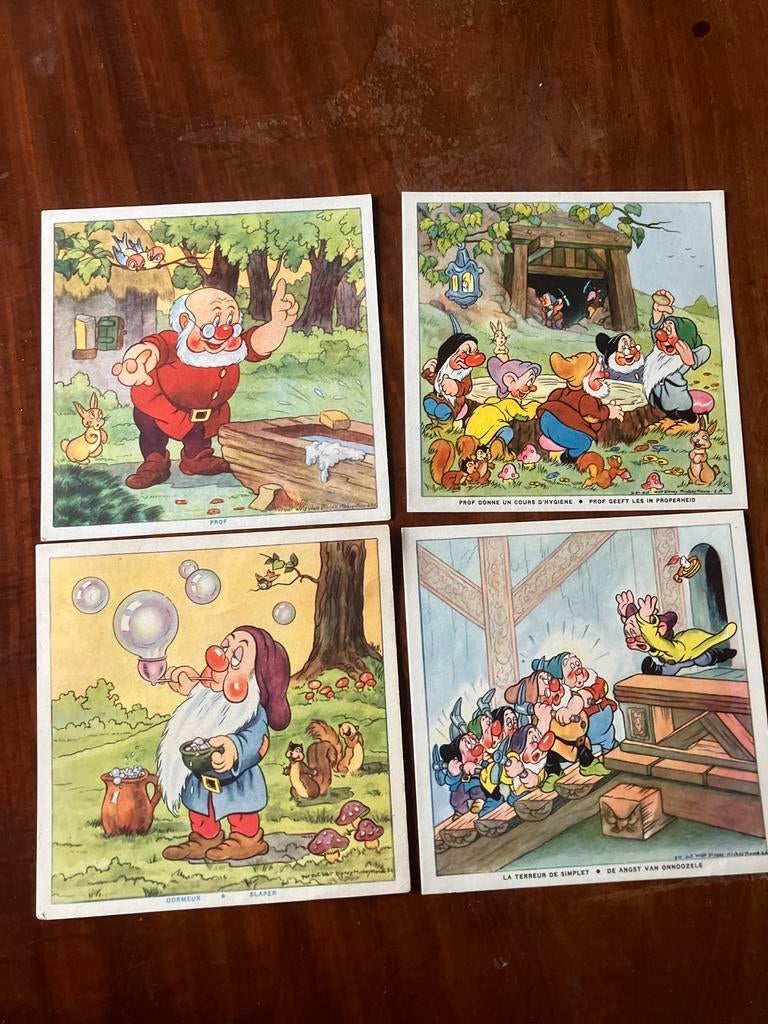 Disney sneeuwwitje 7 dwergen, Verzamelen, Ophalen of Verzenden
