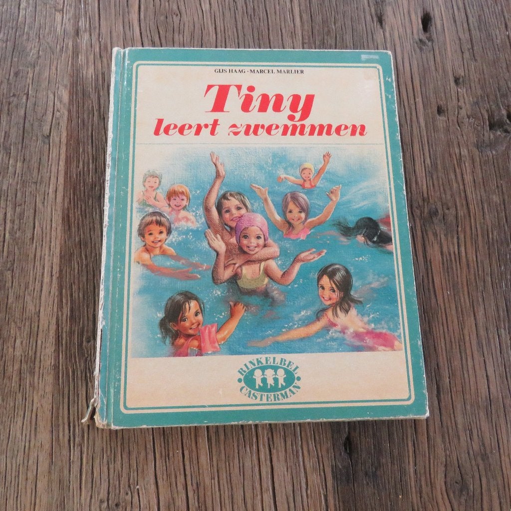 Tiny leert zwemmen Gijs Haag 1975, Boeken, Ophalen of Verzenden