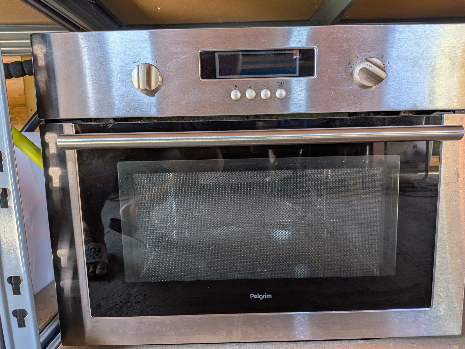 Pelgrim Inbouw Magnetron RVS – Nishoogte 45 cm (ATAG-g, Elektronische apparatuur, Ophalen, Inbouw
