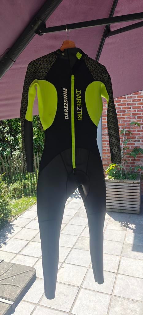 Heren Dare2Swim 2.0 Wetsuit L SCHOOLSLAG + warmhoudvest, Dare2Swim, Comme neuf, Enlèvement, Homme