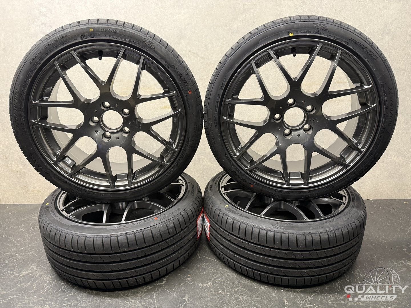 18” Audi A3, Golf 5 6 7 8, Seat, Skoda Velgen + Banden 225/4, Neuf, Pneus et Jantes, Véhicule de tourisme, Pneus été