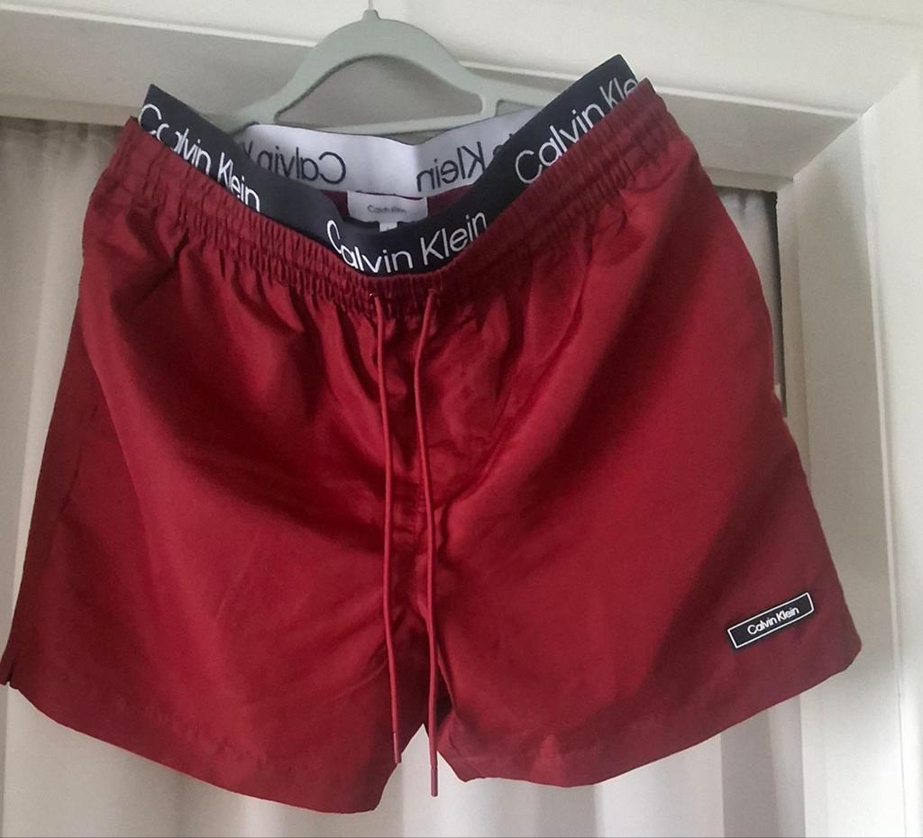Calvin Klein Short, Ophalen of Verzenden, Zwemshort, Rood, Calvin Klein