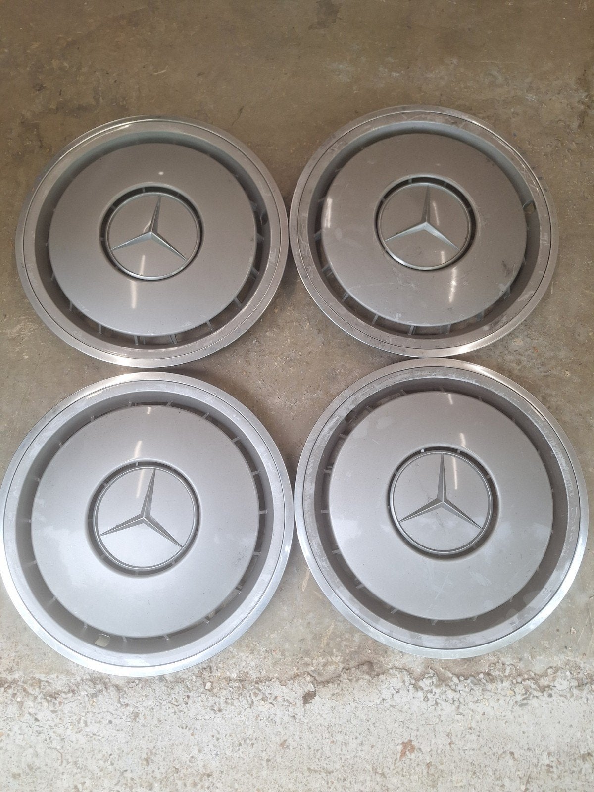 Mercedes wieldeksels W124/190 te koop, Ophalen of Verzenden, Zo goed als nieuw