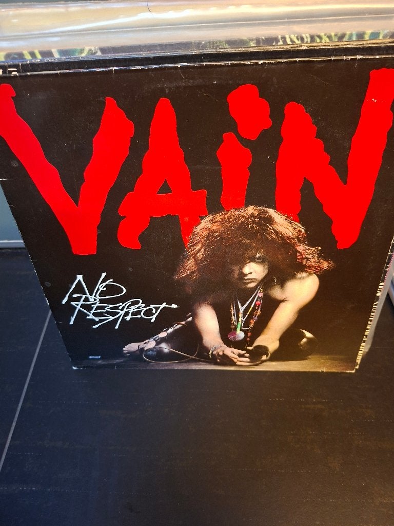 lp - vain - no respect - bak 5, Cd's en Dvd's, LP, Gebruikt, Ophalen of Verzenden, Hardrock