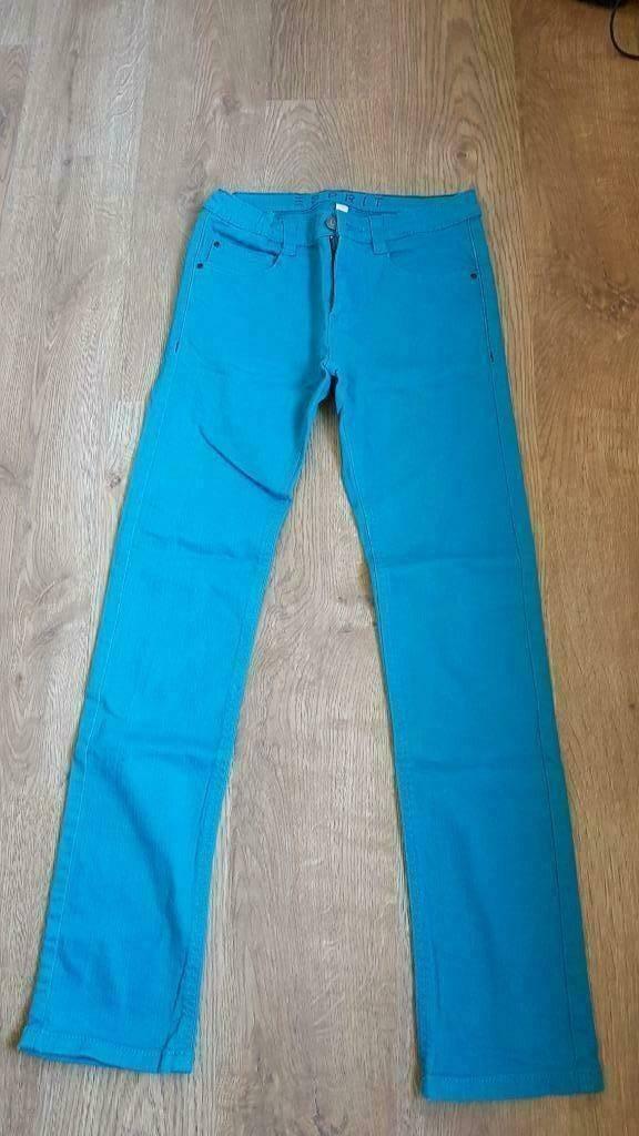 licht blauwe jeans broek Esprit maat 152, Broek, Ophalen of Verzenden, Zo goed als nieuw, Esprit