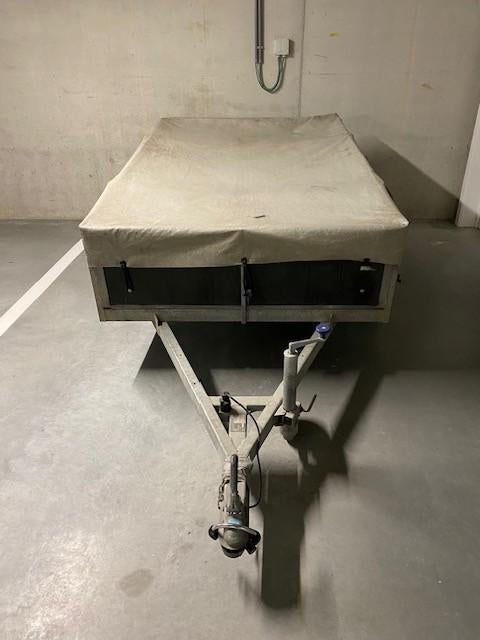 Aanhangwagen 500kg /as 750 kg, Ophalen, Gebruikt