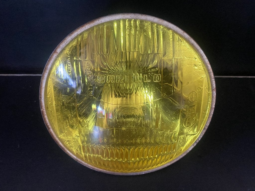 Originele Carello 145mm Koplamp Geel 03.245.700 Alfa / Fiat, Auto-onderdelen, Ophalen of Verzenden, Gebruikt, Alfa Romeo