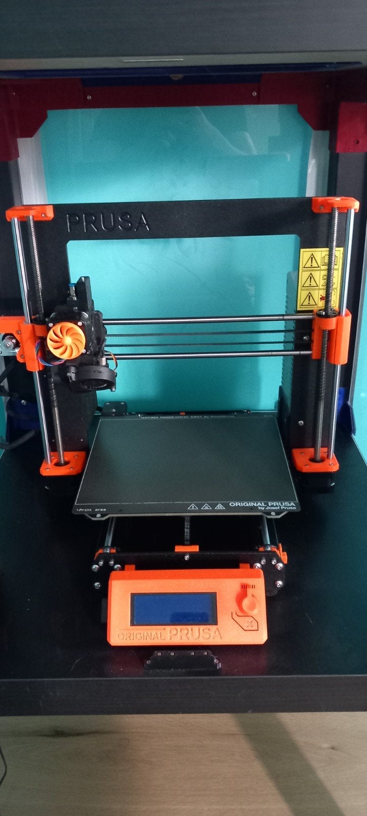 Prusa i3 MK3S + IKEA LACK-behuizing + Benoît-boxfiltratie, Computers en Software, 3D Printers, Gebruikt, Ophalen, Prusa, 3 of meer