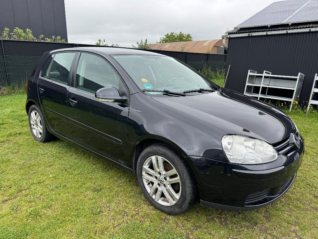 Volkswagen Golf 5 1,9 liter, Auto's, Voorwielaandrijving, Stof, Zwart, 4 cilinders