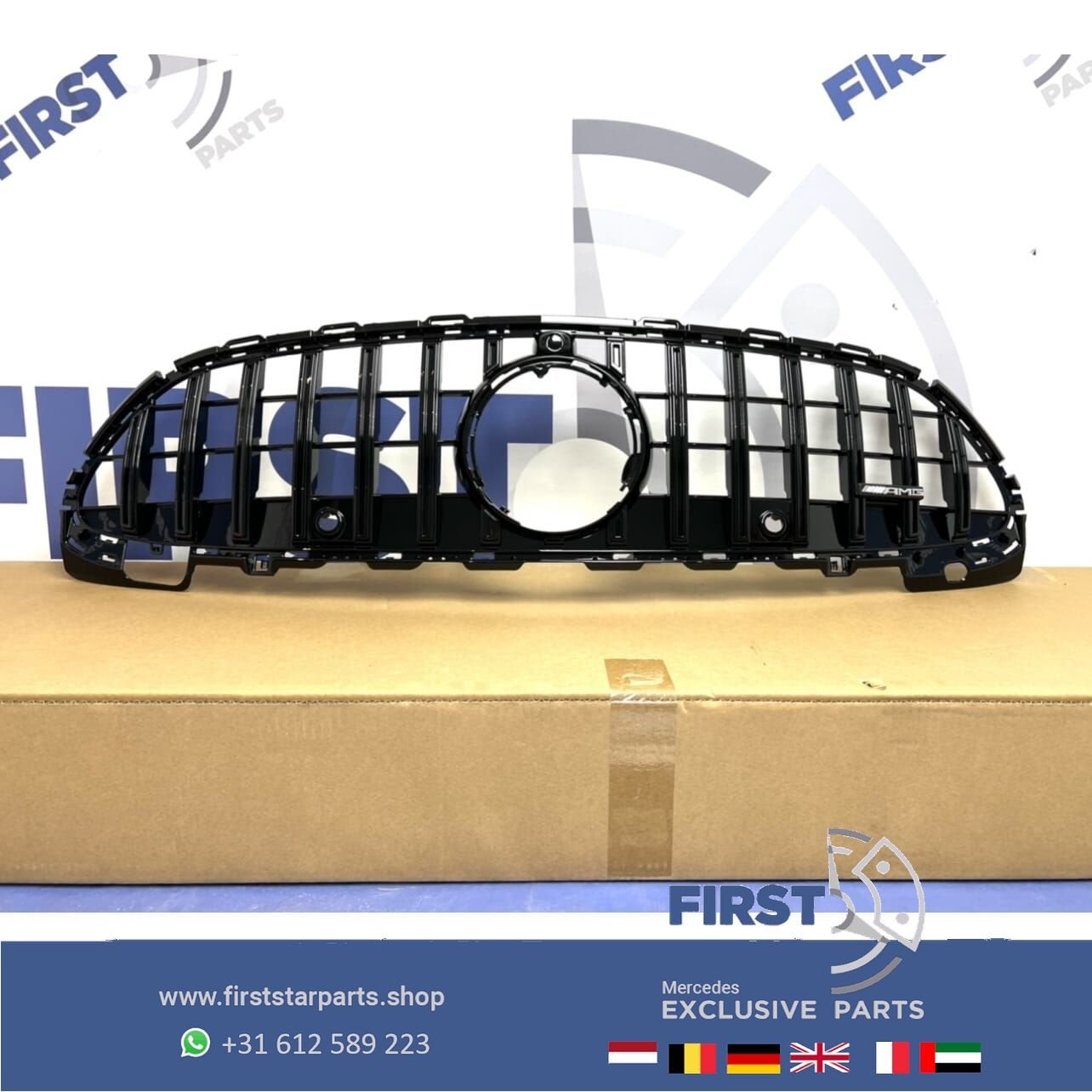 W206 S206 C206 A206 AMG LINE GT GRIL 2021-2024 Mercedes PANA, Gebruikt, -, Ophalen of Verzenden, -